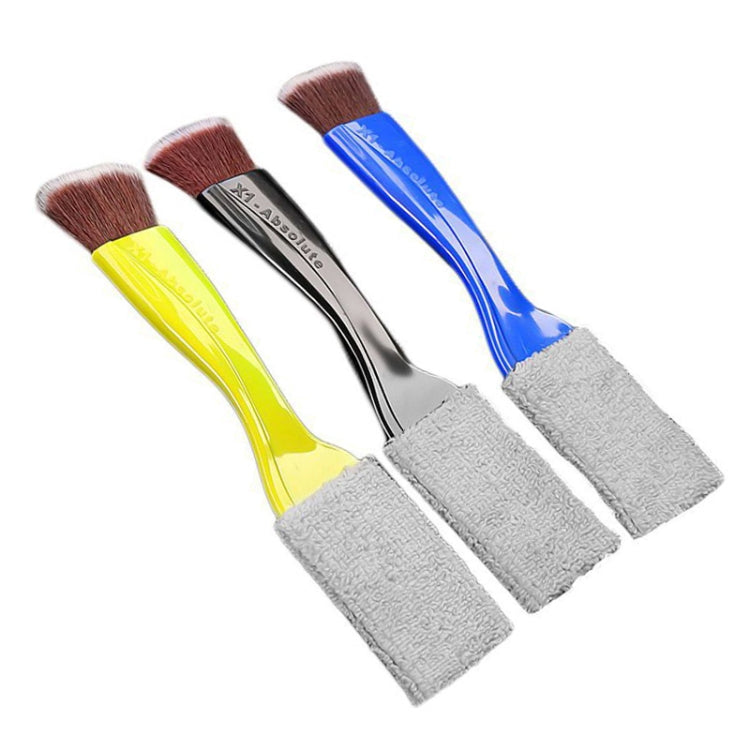 Car Air-Conditioned Air Outlet Cleaning Brush Car Interior Cleaning Tool Dust  Soft Hair Brush(Blue) - Car Washer & Accessories by buy2fix | Online Shopping UK | buy2fix