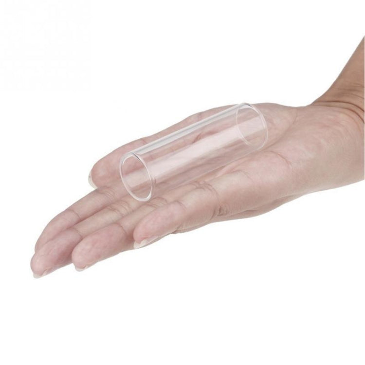 M02219 4 in 1 Plexiglass Slid Bar + Stainless Steel Slid Bar + Celluloid Guitar Finger Pick + Plastic Box Set - String Instrument Accessories by buy2fix | Online Shopping UK | buy2fix