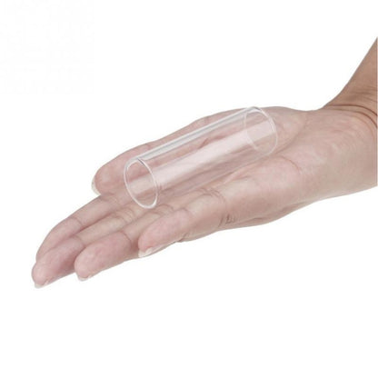 M02219 4 in 1 Plexiglass Slid Bar + Stainless Steel Slid Bar + Celluloid Guitar Finger Pick + Plastic Box Set - String Instrument Accessories by buy2fix | Online Shopping UK | buy2fix