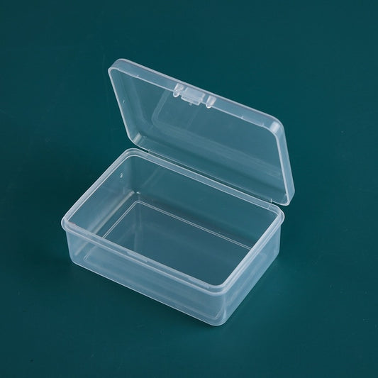 20 PCS Rectangular Plastic Box Transparent Parts PP Storage Box With Cover by buy2fix