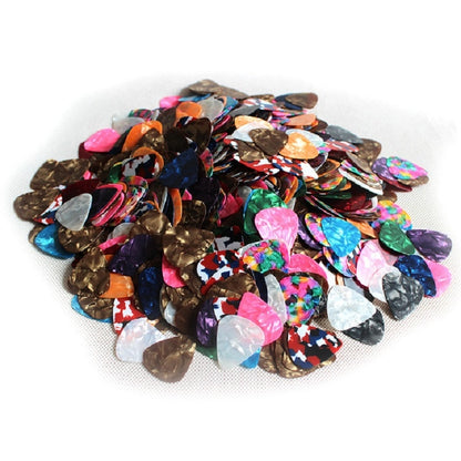 100 PCS Guitar Universal ABS Celluloid Pick Shrapnel Color Random Delivery(Celluloid 0.46mm) - String Instrument Accessories by buy2fix | Online Shopping UK | buy2fix