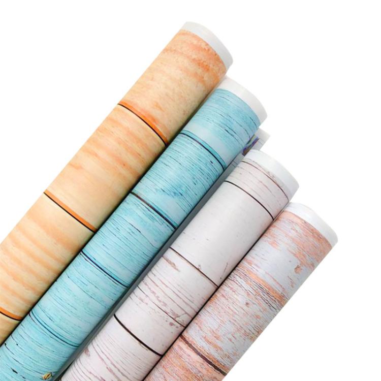 57 x 87cm Double-sided Photography Background Paper Shooting Props(08 Light Blue/Black) - Gradient Color by buy2fix | Online Shopping UK | buy2fix