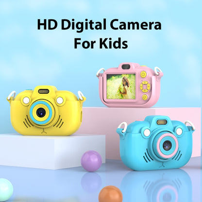 DC502 2.4-Inch 16X Zoom 2.7K Video Recording Children Digital Camera, Color: Pink + 32G(UK Plug) - Children Cameras by buy2fix | Online Shopping UK | buy2fix