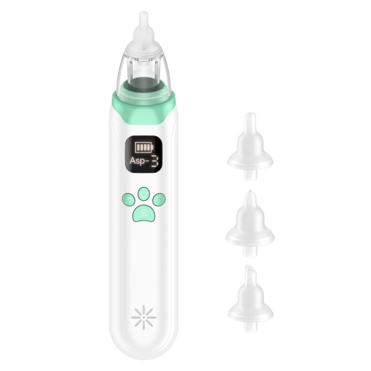 Infant Electric Nasal Aspirator With 3-gear Adjustable Nasal Clearer(White) - Baby Care by buy2fix | Online Shopping UK | buy2fix