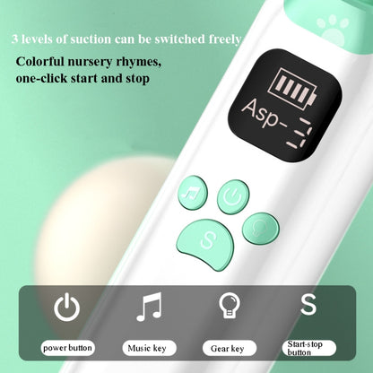 Infant Electric Nasal Aspirator With 3-gear Adjustable Nasal Clearer(White) by buy2fix