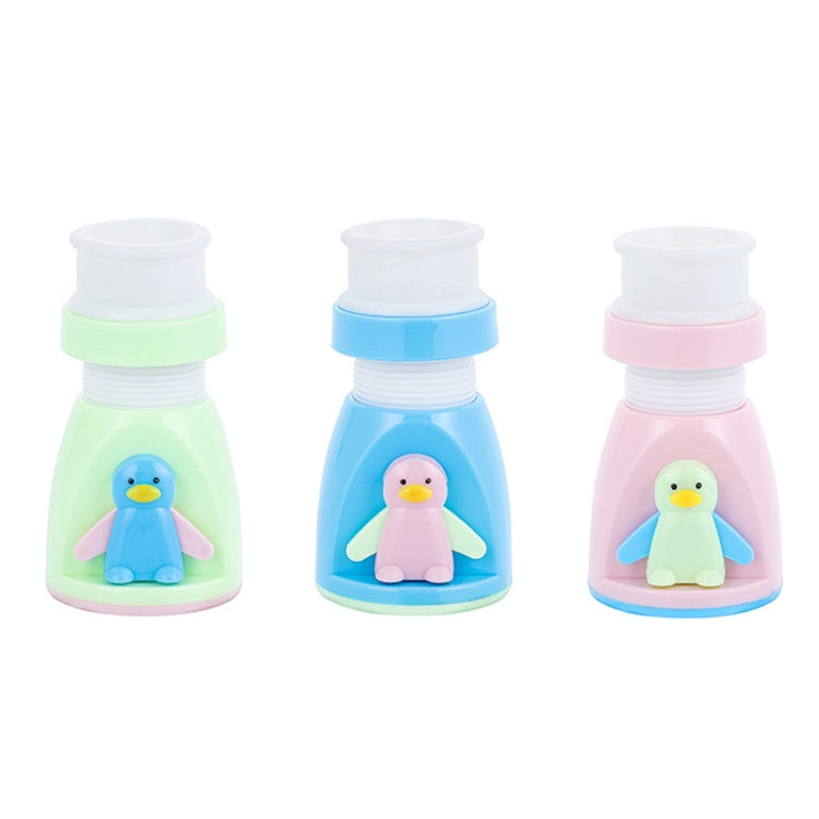 3 PCS Kitchen Penguin Cartoon Faucet Splash-Proof Shower Sprinkler Household Tap Water Extender Universal Water-Saving Filter(Blue) - Faucets & Accessories by buy2fix | Online Shopping UK | buy2fix