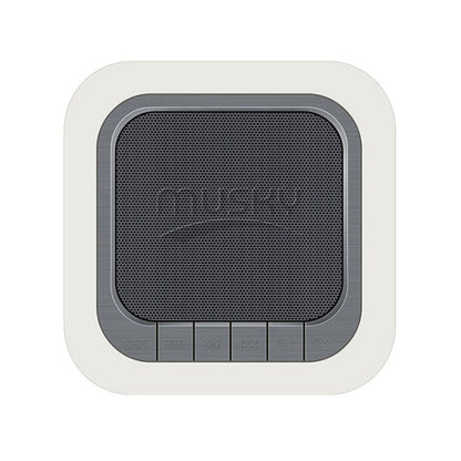 MUSKY Wireless Bluetooth Speaker Bedside Alarm Clock Touch Sensor Night Lamp Mini Speaker(Colorful Light) - Desktop Speaker by buy2fix | Online Shopping UK | buy2fix