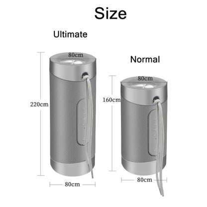 Mini Wireless Bluetooth Speaker Outdoor Subwoofer Portable Card Desktop Audio, Colour: Normal Silver Gray - Desktop Speaker by buy2fix | Online Shopping UK | buy2fix