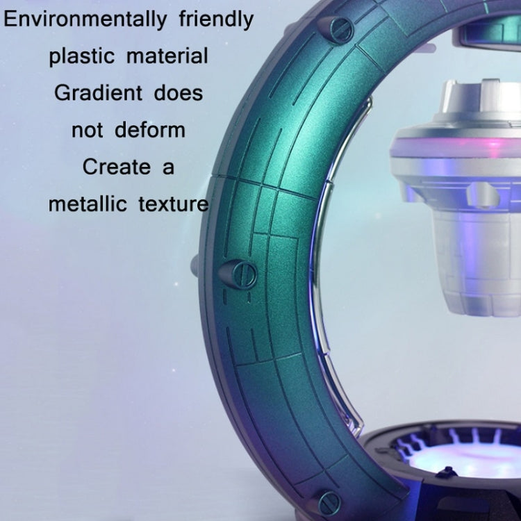 Magnetic Levitation Bluetooth Speaker Space Spacecraft Crafts, US Plug(Blue) - Desktop Speaker by buy2fix | Online Shopping UK | buy2fix