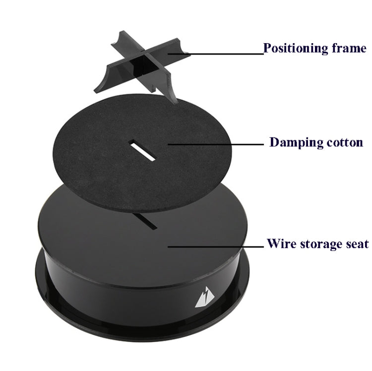 For HomePod Mini Bluetooth Speaker Storage Stand Bracket(Black) - Speaker Bracket by buy2fix | Online Shopping UK | buy2fix