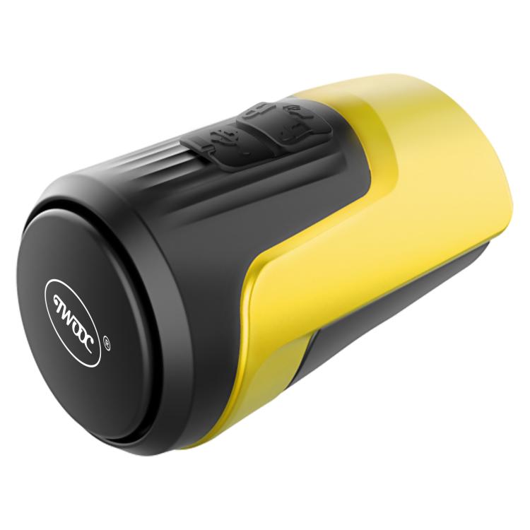 CYCLINGBOX BG-1903 Bike Alarm Anti-Theft Electric Horn 125dB USB Charging Bell(Yellow) by CYCLINGBOX