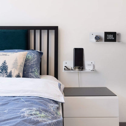 2pcs /Set Household Speaker Wall Bracket Surveillance Camera Bracket(White) - Speaker Bracket by buy2fix | Online Shopping UK | buy2fix