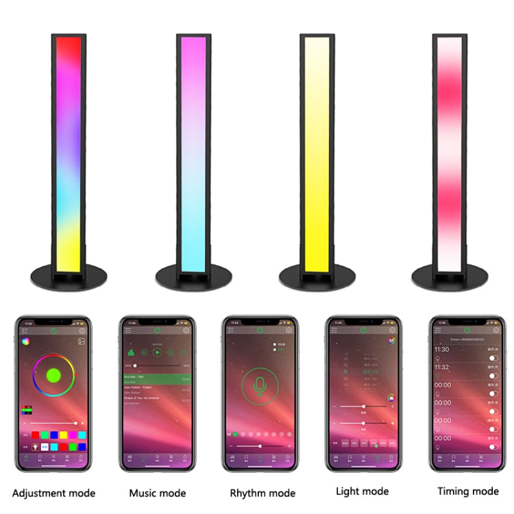 ALB-BS RGB Game Symphony Desktop Rhythm Atmosphere Light, US Plug(WiFi) - Novelty Lighting by buy2fix | Online Shopping UK | buy2fix