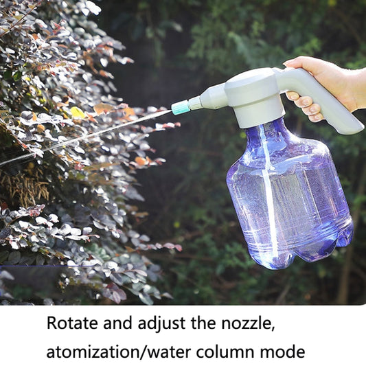 3L Household Garden Electric Watering Can Sprayer, Specification: Blue + Universal Nozzle by buy2fix