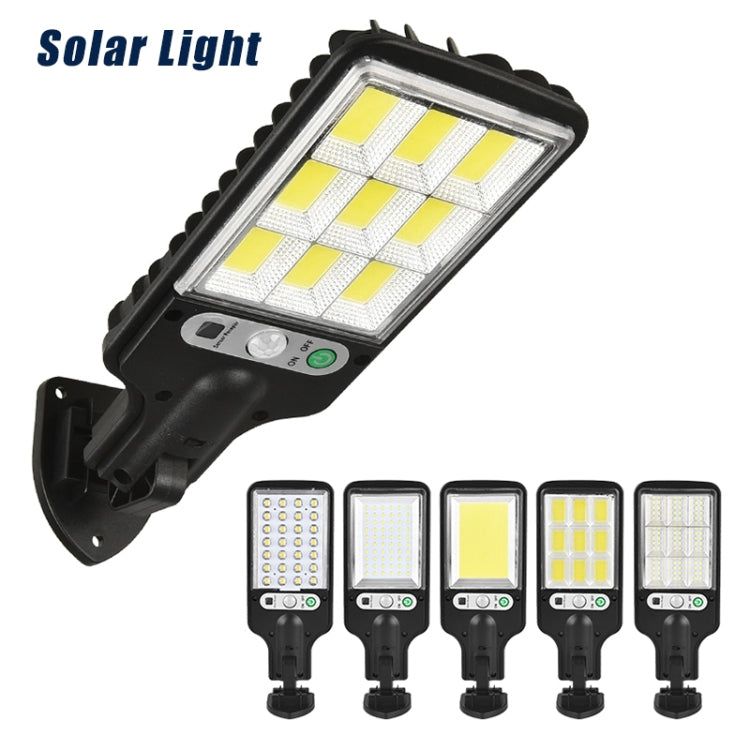 616 Solar Street Light LED Human Body Induction Garden Light, Spec: 108 COB With Remote Control - Street Lights by buy2fix | Online Shopping UK | buy2fix