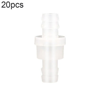 20 PCS Fish Tank Oxygen Pump Trachea Check Valve, Specification: 10mm (White) - Air Pumps by buy2fix | Online Shopping UK | buy2fix