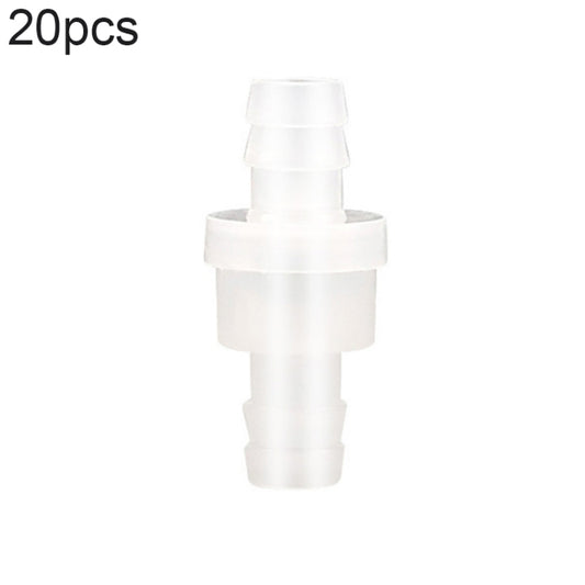 20 PCS Fish Tank Oxygen Pump Trachea Check Valve, Specification: 10mm (White) - Air Pumps by buy2fix | Online Shopping UK | buy2fix