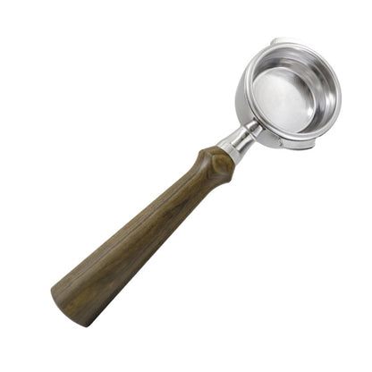 JJY7411 Stainless Steel Coffee Machine Handle For GAGGIA , Style: Black Rosewood Without Button - Coffee Machine Parts by buy2fix | Online Shopping UK | buy2fix