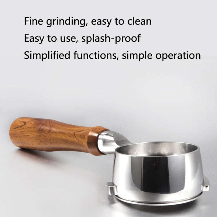 JJY7411 Stainless Steel Coffee Machine Handle For GAGGIA , Style: Bamboo Without Button - Coffee Machine Parts by buy2fix | Online Shopping UK | buy2fix