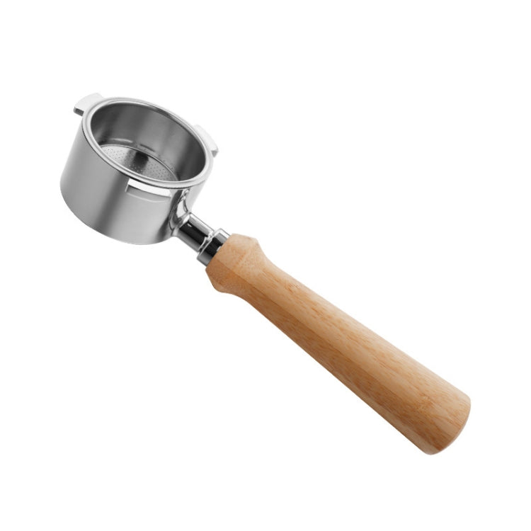 Zinc Alloy Coffee Machine Bottomless Handle For DeLonghi, Style: Bamboo Without Button - Coffee Machine Parts by buy2fix | Online Shopping UK | buy2fix