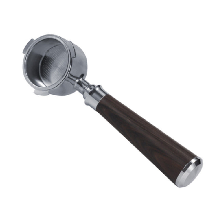 Zinc Alloy Coffee Machine Bottomless Handle For DeLonghi, Style: Black Rosewood Convex Button - Coffee Machine Parts by buy2fix | Online Shopping UK | buy2fix