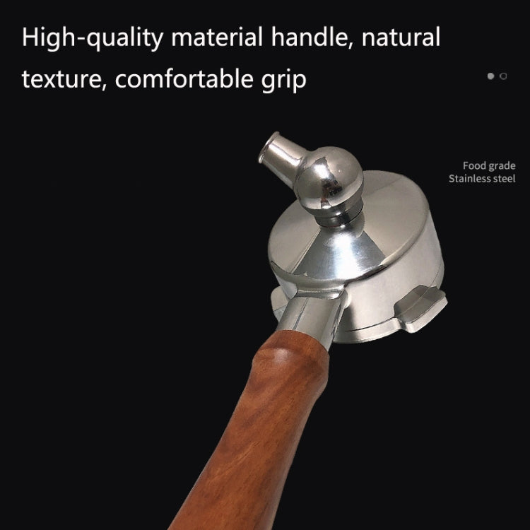 DZ-1 Stainless Steel Coffee Machine With Bottom Handle For Bofu 8 Series, Style: Red Vibbon Pressure - Coffee Machine Parts by buy2fix | Online Shopping UK | buy2fix