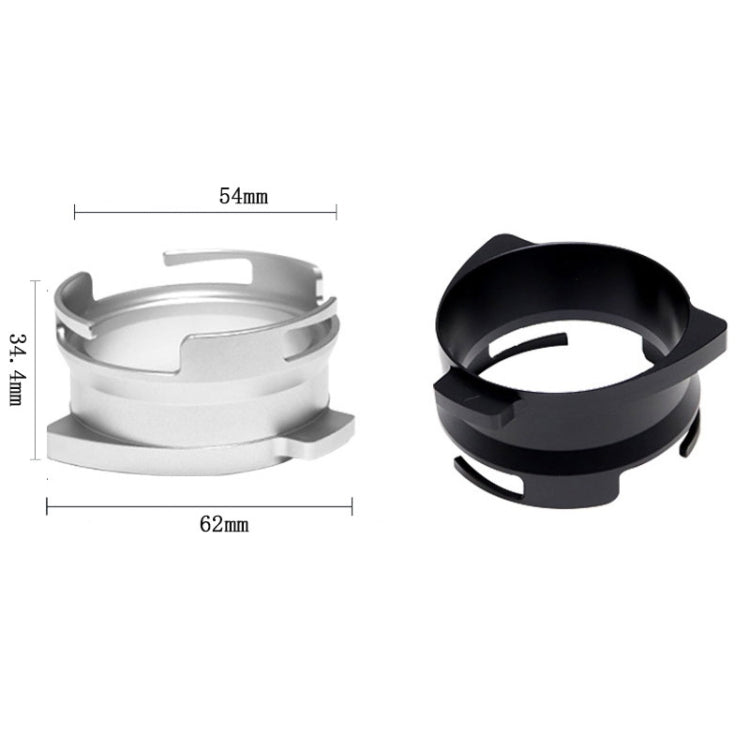 GOP8954 Alloy Coffee Powder Receiving Ring For Bofu 8 Series(Silver) - Coffee Machine Parts by buy2fix | Online Shopping UK | buy2fix