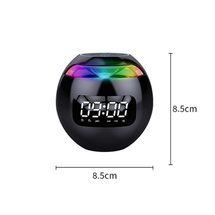 ZXL-G90 Portable Colorful Ball Bluetooth Speaker, Style: Sensor Version (White) - Desktop Speaker by buy2fix | Online Shopping UK | buy2fix