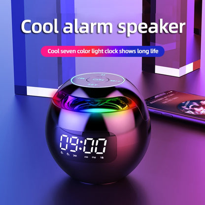 ZXL-G90 Portable Colorful Ball Bluetooth Speaker, Style: Sensor Version (White) - Desktop Speaker by buy2fix | Online Shopping UK | buy2fix