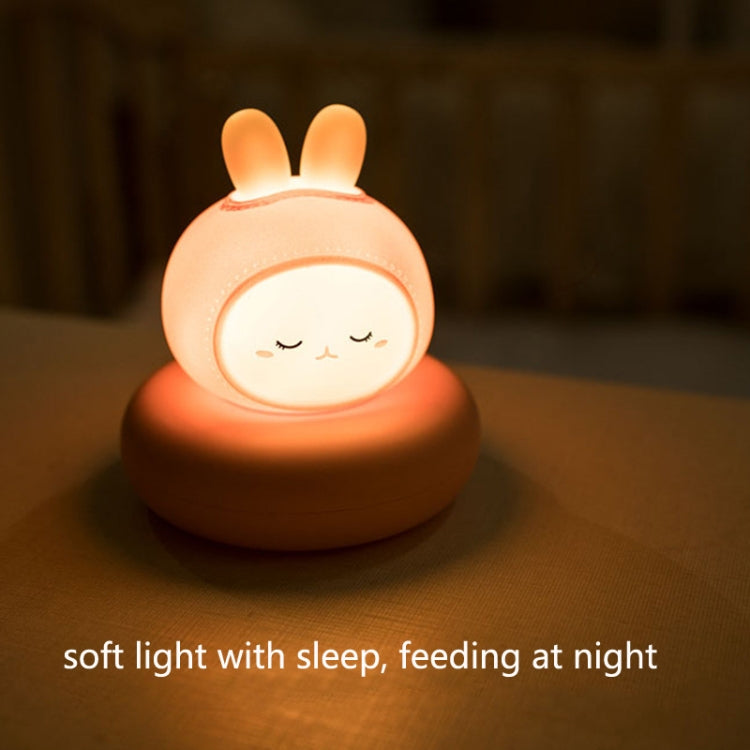 Children Cute Pet USB Pat Sensor Bedside Light(Bear) - Night Lights by buy2fix | Online Shopping UK | buy2fix