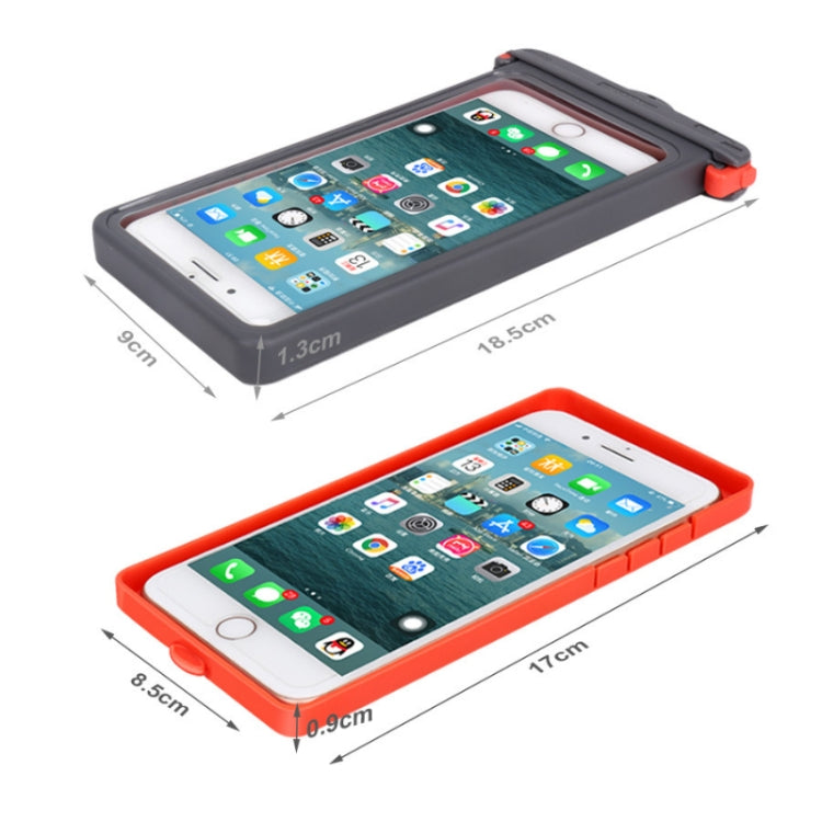 Multifunctional Plastic Anti-Drop Mobile Phone Waterproof Bag(Blue) - Waterproof Bag by buy2fix | Online Shopping UK | buy2fix