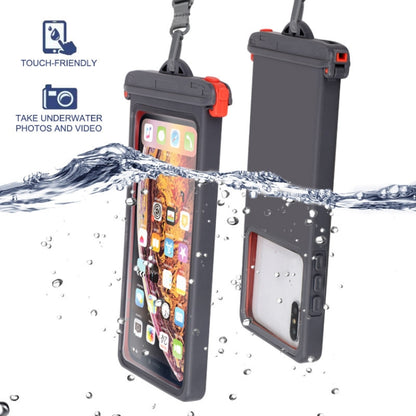 Multifunctional Plastic Anti-Drop Mobile Phone Waterproof Bag(Grey) - Waterproof Bag by buy2fix | Online Shopping UK | buy2fix