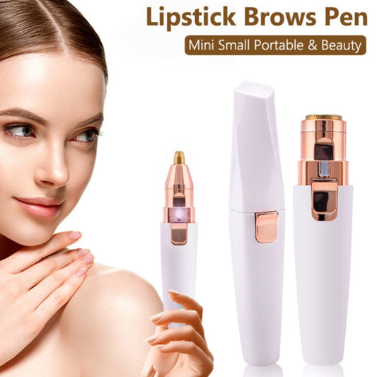 BZ-202 USB Electric Shaver Eyebrow Trimmer(White) by buy2fix