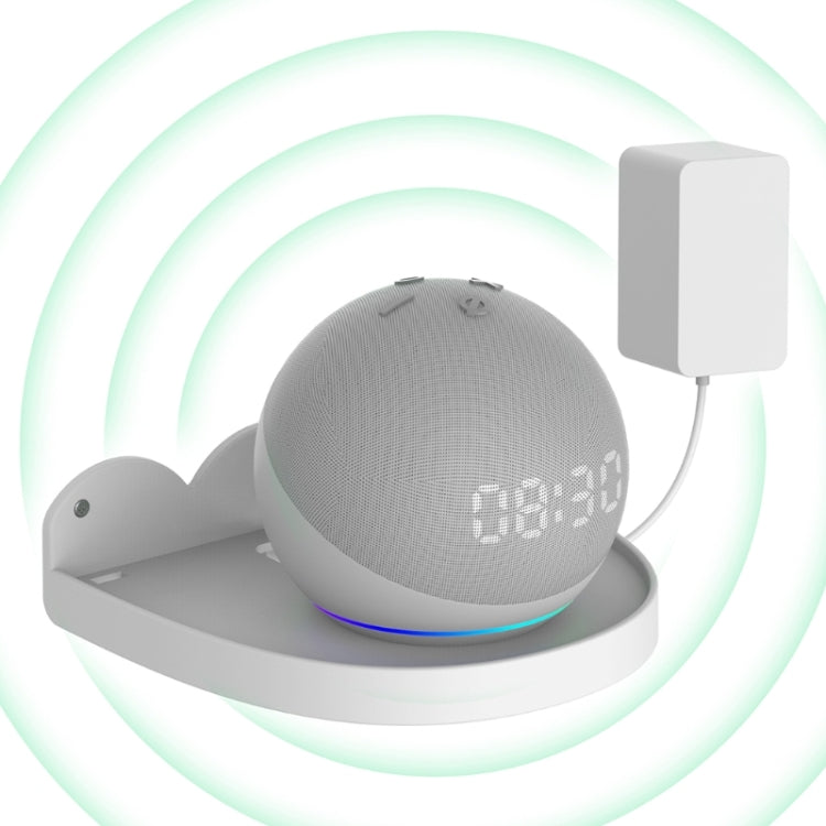 2 PCS Wall Mount For Amazon Echo Dot 4(Black) - Speaker Bracket by buy2fix | Online Shopping UK | buy2fix