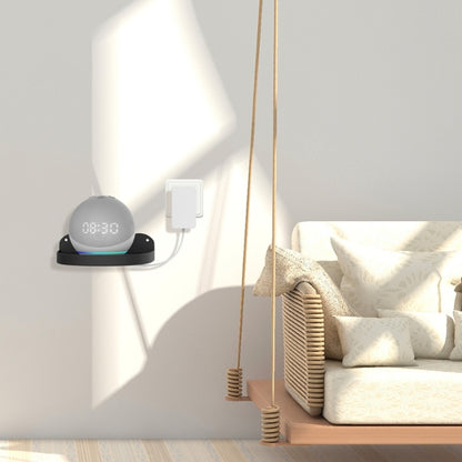 2 PCS Wall Mount For Amazon Echo Dot 4(Black) - Speaker Bracket by buy2fix | Online Shopping UK | buy2fix