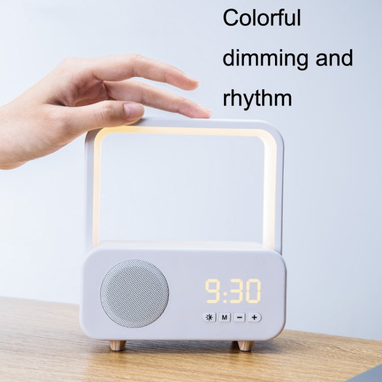 WH-J08 Home Portable Mini Bluetooth Speaker with Night Light Basic Style - Desktop Speaker by buy2fix | Online Shopping UK | buy2fix