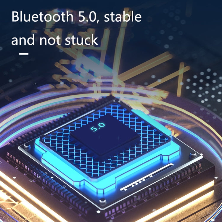 WH-J08 Home Portable Mini Bluetooth Speaker with Night Light Clock Style - Desktop Speaker by buy2fix | Online Shopping UK | buy2fix