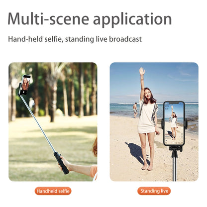 CYKE Folding Telescopic Mobile Phone Broadcast Stand Tripod, Specification: A31-0.8m (Without Light) by CYKE