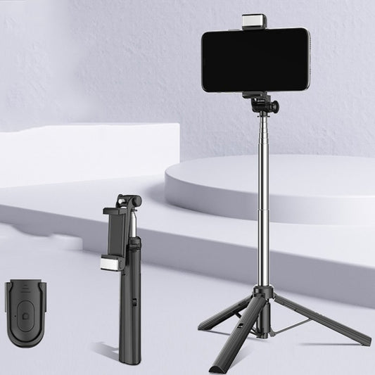 CYKE Folding Telescopic Mobile Phone Broadcast Stand Tripod, Specification: A31E-1.1m (With Light) by CYKE