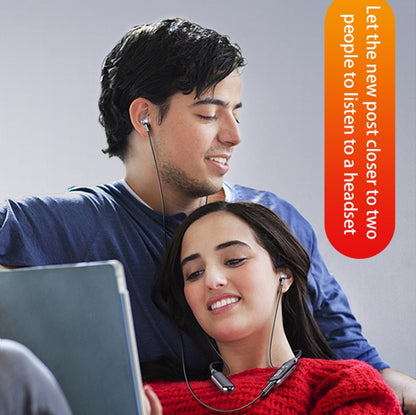 S880 Long Battery Life Neckband Wireless Bluetooth Earphone Support AUX(Black) - Neck-mounted Earphone by buy2fix | Online Shopping UK | buy2fix