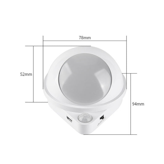 DMK-022PL LED Charge Automatic Stair Night Light(White Light) by buy2fix