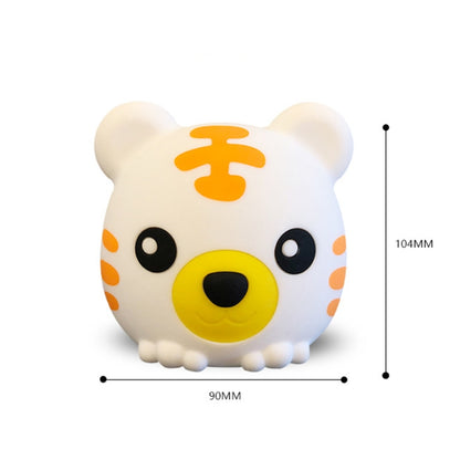 DA006 LED Colorful Tiger Silicone Night Light, Type: Battery Power - Night Lights by buy2fix | Online Shopping UK | buy2fix