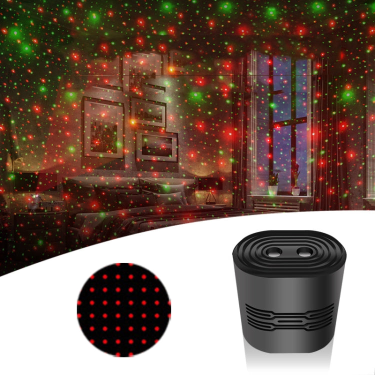 C209 USB Charge Mini Laser Stage Atmosphere Light, Specification: Single Star Style (Black) - Stage Lighting by buy2fix | Online Shopping UK | buy2fix