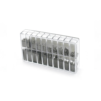 400 PCS / Box G084 6-25mm  Stainless Steel Seamless Box Packing Spring Bar - Watch Accessories & Parts by buy2fix | Online Shopping UK | buy2fix
