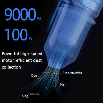 FL-8803 Portable Handheld Car Vacuum Cleaner, Style: 3.7V Wireless Charging (White) by buy2fix