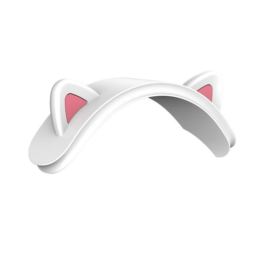 Cat-Ear Silicone Beam Cover For AirPods Max(White) by buy2fix