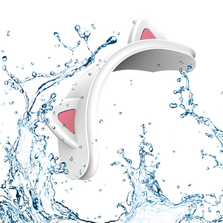 Cat-Ear Silicone Beam Cover For AirPods Max(White) by buy2fix