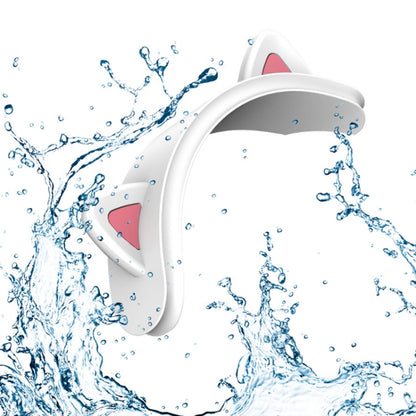 Cat-Ear Silicone Beam Cover For AirPods Max(White) by buy2fix