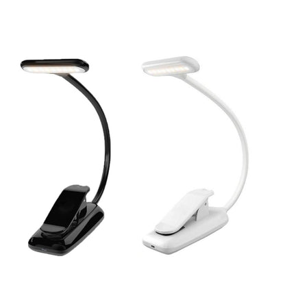 8021 Mini Book Clip Light LED Music Score Eye Protection Reading Lamp(Black) - Desk Lamps by buy2fix | Online Shopping UK | buy2fix