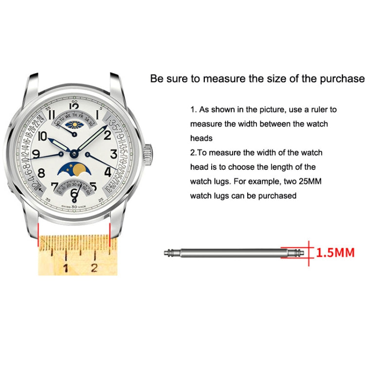 360 PCS / Set with Ear Batch 10-27mm Strap Connecting Shaft Stainless Steel Watch Spring Bar - Watch Parts & Tools by buy2fix | Online Shopping UK | buy2fix